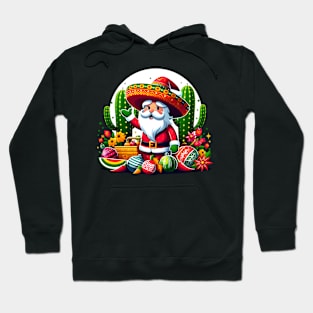 Cinco de Mayo Santa Claus Hoodie